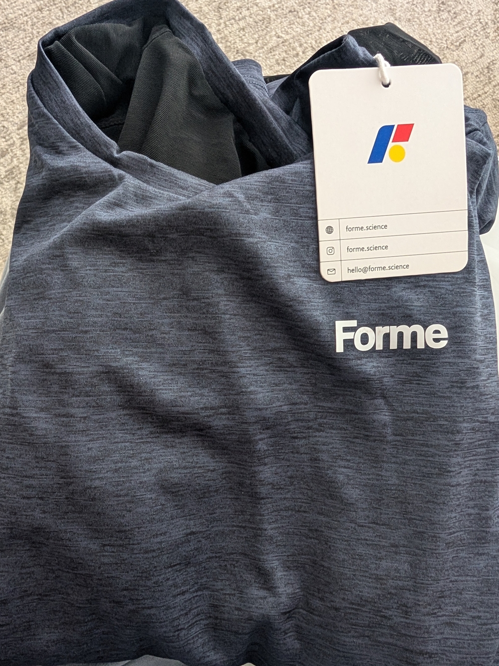 Forme Ace Short Sleeve Performance Tee - Color Ocean